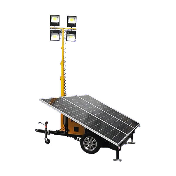 Solar Mobile Lighting Tower